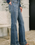 Eva High Waist Flare Tummy Control Double Button WB