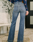Eva High Waist Flare Tummy Control Double Button WB