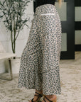 Follow the Flow Wide Leg Leopard Print Bottoms