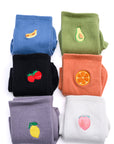 Fruit Snack Socks Set of 6