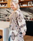 Full of Character Blanket Kimono