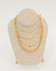 Golden Hour Links Everyday Set in Gold