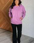 Hands Down Favorite Sweatshirt in Light Plum