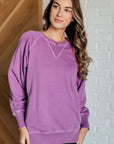 Hands Down Favorite Sweatshirt in Light Plum