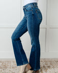 Hannah Mid Rise Thermal Bootcut Jeans