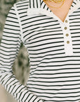 I Know What I Want Long Sleeve Henley Top