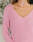 I'm All Yours V-Neck Sweater