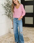 I'm All Yours V-Neck Sweater