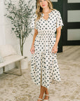It Had to Be You Bell Sleeve Midi Dress