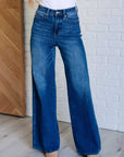 Eliza High Rise Control Top Retro Wide Leg Jeans