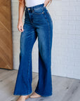 Eliza High Rise Control Top Retro Wide Leg Jeans