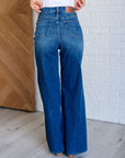 Eliza High Rise Control Top Retro Wide Leg Jeans