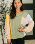 Jungle Trails Colorblock Top