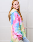 Kids Oversized Hoodie Blanket in Rainbow