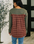 Layer Player Drop Shoulder Long Sleeve Top