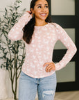 Literally Obsessed with Me Long Sleeve Top in Mauve