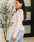 Literally Obsessed with Me Long Sleeve Top in Mauve