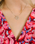 Lucky Girl Syndrome Sterling Silver Pendant Necklace