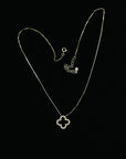 Lucky Girl Syndrome Sterling Silver Pendant Necklace