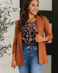 Magic 3/4 Blazer in Rust