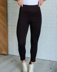 Magic Ankle Crop Skinny Pants in Chocolate