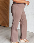 Magic Straight Pants in Dark Mocha