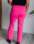 Magic Straight Pants in Hot Pink