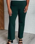 Magic Straight Pants in Hunter Green