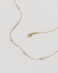 Making An Effort Delicate Beaded Necklace