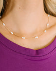 Making An Effort Delicate Beaded Necklace