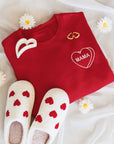 Matching Mama Embroidered Sweatshirt