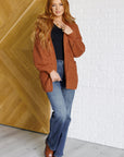 Maybe Monday Cardigan in Chestnut