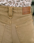 Nancy High Waist Wide Leg Ankle Jean with Vintage Front Yoke