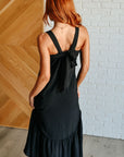 Nightlife Tie Back Maxi Dress