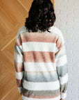 Ombre Feelings Striped Cardigan