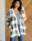 Ombre Feelings Striped Cardigan