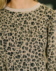 On The Prowl Leopard Print Top