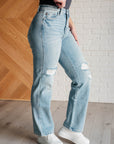 Patricia High Rise Rigid Magic 90's Straight Jeans