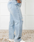 Patricia High Rise Rigid Magic 90's Straight Jeans