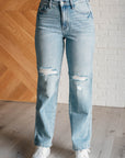 Patricia High Rise Rigid Magic 90's Straight Jeans