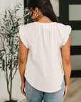 Picnic Petal Lace Detail Top