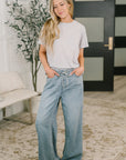 Rest Assured Basic Relaxed Tee in Heather Grey