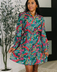Rustic Retreat Long Sleeve Dress