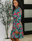 Rustic Retreat Long Sleeve Dress