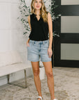 Scarlett High Waist Trouser Short