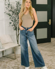 Shayla High Waist Retro Wide