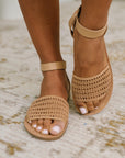 Sibley Sandal in Camel