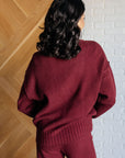 Simple Solution Knit Set in Wine