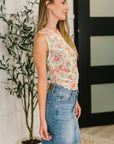 Snatched & Sassy Sheer Layering Top in Chartreuse