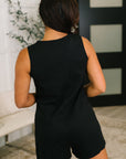 Spontaneous Outing Henley Romper